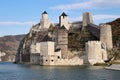 Golubac fortress one of the most wonderful fortresses on the Danube river Royalty Free Stock Photo