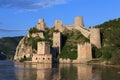 Golubac fortress in Serbia Royalty Free Stock Photo