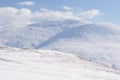 Golyam Kademlia peak in Winter, Bulgaria Royalty Free Stock Photo