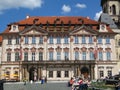 The Golz-Kinsky Palace at the Old Town Square in the Prague, Czech Republic. Royalty Free Stock Photo