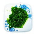 Goma wakame japanese seaweed salad Royalty Free Stock Photo