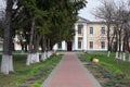 GOMEL, BELARUS - 8 April 2017: Manor house of Rudievsky in the village of Peredelka. The date of construction is the beginning of Royalty Free Stock Photo