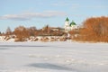 GOMEL, Belarus - MARCH 24, 2018: Church of St. Nicholas the Wonderworker. Royalty Free Stock Photo