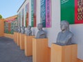 Gomel, Belarus - May 26, 2023: The district center is the city of Buda Kosheleva. memorial