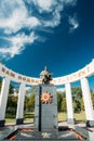 Gomel, Belarus. Monument Dedicated To Memory Of The Great Patriotic War.