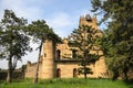 Gondar, Ethiopia, the castle of Ghebbi Royalty Free Stock Photo