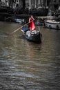 A gondola in Amsterdam