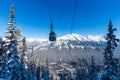 Gondola Banff, Sulphur Mountain, Banff National Park, Travel Alberta, Canadian Rockies, Rocky Mountains, Canada, winter