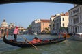 Gondola Bridge Grand Canal Venice