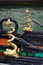 Gondola details, Venice, Italy