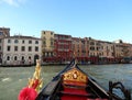 Gondola on the Grand Canal, Venice