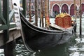 Gondola in Italy, Venezia Royalty Free Stock Photo