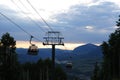 Gondola Lift Royalty Free Stock Photo