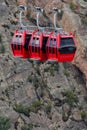 Gondola lift cable car - royal gorge colorado Royalty Free Stock Photo