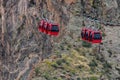 Gondola lift cable car - royal gorge colorado Royalty Free Stock Photo