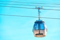 Gondola Lift and Cables at Sky Resort Royalty Free Stock Photo