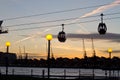 Gondola lift in London