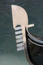 Gondola prow Royalty Free Stock Photo