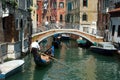 Gondola ride Royalty Free Stock Photo