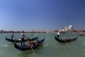 gondola ride in Venice, gondola ride in grand canal Venice Italy Royalty Free Stock Photo