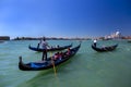 gondola ride in Venice, gondola ride in grand canal Venice Italy Royalty Free Stock Photo