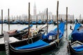 Gondola's in venice italy