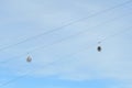 Gondola Ski Lift Destination Heaven Royalty Free Stock Photo