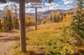 Gondola between Telluride and Mountain Village