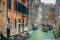 Gondola tour Service in Venice, Italy, Europe .