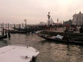 Gondolas in Venice Royalty Free Stock Photo