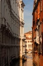 Gondola in Venice afternoon