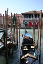 A gondola in Venice, Italy