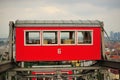 GONDOLA OF THE VIENNA PRATER WHEEL Royalty Free Stock Photo