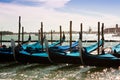 Gondolas Royalty Free Stock Photo