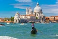 Gondolas on Canal Grande in Venice, Italy Royalty Free Stock Photo