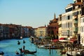 Gondolas, Grand Canal, Venice, Italy, Europe