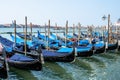 Gondolas at the Piazza San Marco