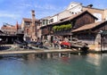 Gondolas repair yard in Venice, Italy Royalty Free Stock Photo