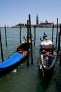 Gondolas in Venice