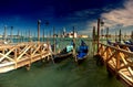 GONDOLAS IN VENICE