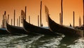 Gondolas in Venice