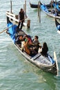 Gondolas in Venice