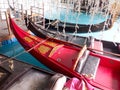 Gondolas in venice grand canal mall Philippines Royalty Free Stock Photo