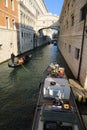 Gondolas in Venice