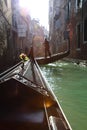 Gondolas in Venice