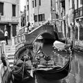 Gondolas in Venice