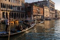 Gondolas in Venice