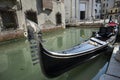 The gondolas in Venice Royalty Free Stock Photo