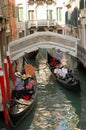 Gondolier Royalty Free Stock Photo