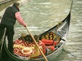 Gondolier Royalty Free Stock Photo